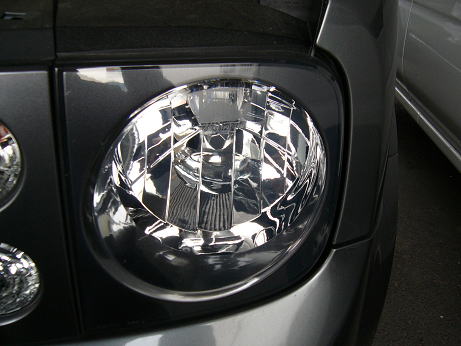 HID ヘッドランプ 取付 完了